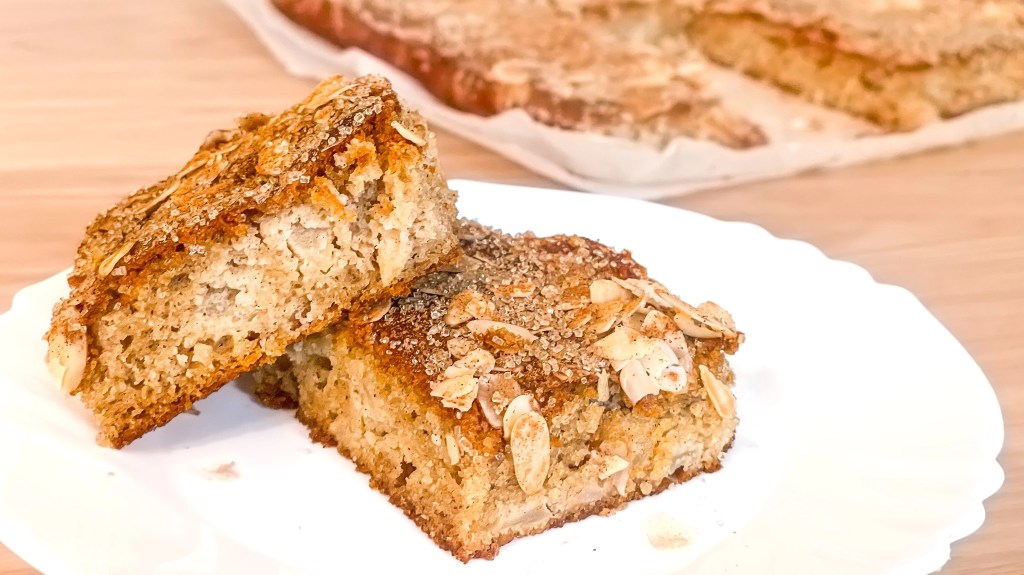 Kiire mandlijahu õunakook